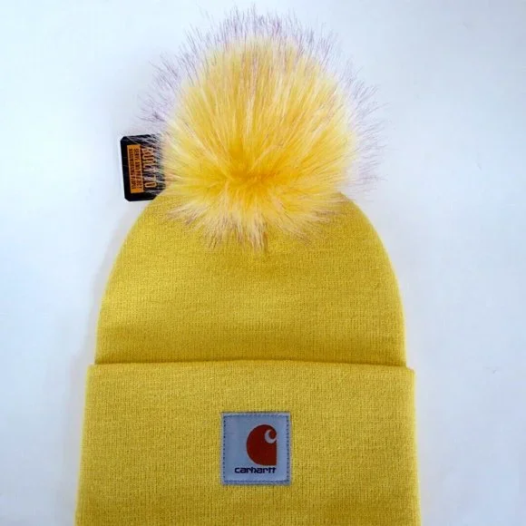Carhartt | Accessories | Carhartt Beanie Handmade In Usa Pom  display picture 1